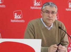 IU de Asturias discrepa de la condena a Ángel González