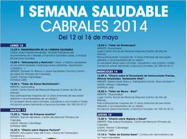 Cabrales promueve los hábitos de vida saludables