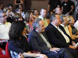 Ferrán Adriá recoge en La Unión el Castillete de Oro del Festival Internacional del Cante de las Minas, “su primer reconocimiento del mundo del flamenco” 