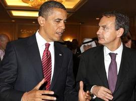 Zapatero y Obama apuestan por reforzar la coordinación para promover la estabilidad y dinamizar