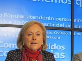 Mercedes Fernández pide a la izquierda asturiana que no se radicalice