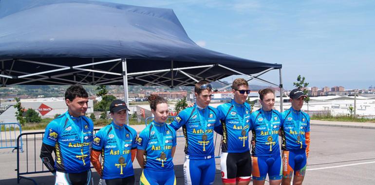  Alicia González y Cortina campeones de Asturias contrareloj individual