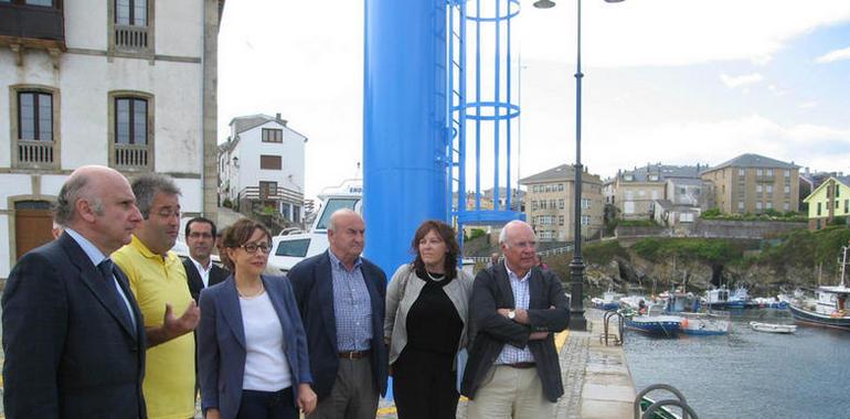 El Puerto de Tapia luce los muelles reparados de Afuera y Rocín
