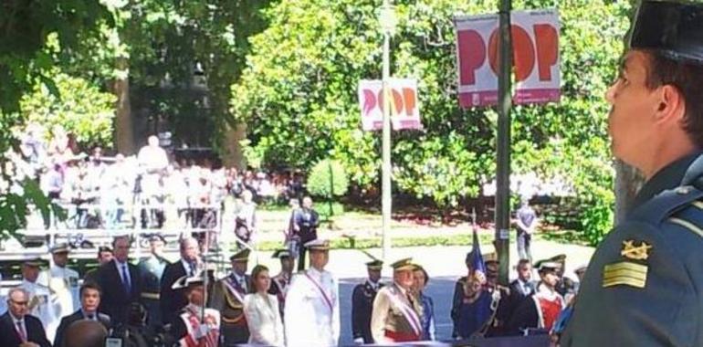 Los Reyes presiden el Homenaje a los que dieron su vida por España