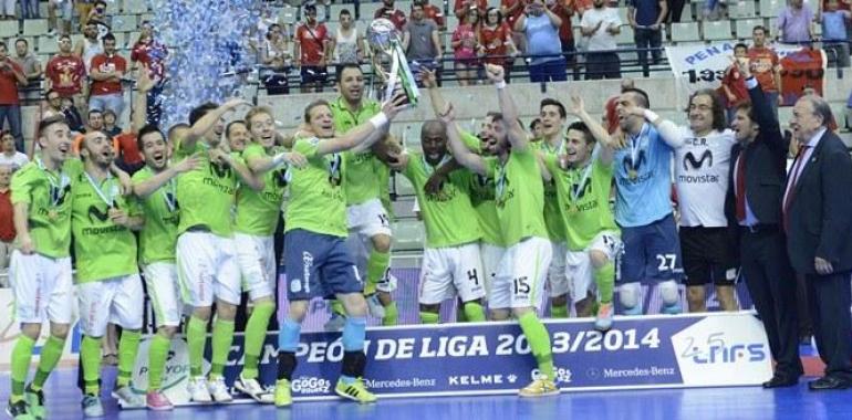 El Inter Movistar, campeón de la Liga de Fútbol Sala