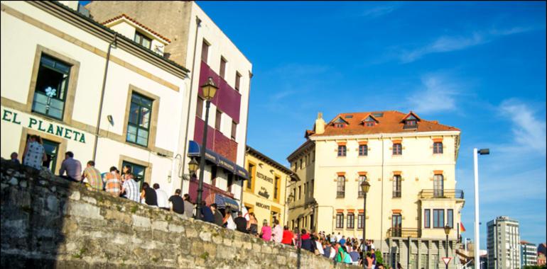Balconada al verano en Gijón