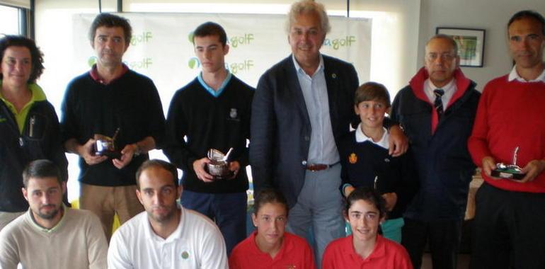Ganadores del Campeonato de Dobles Absoluto de Pitch & Putt en Deva Golf