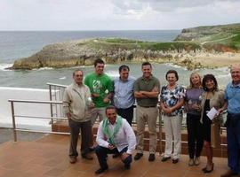 Ganadores del Torneo Mirador de Toró, en el Golf municipal de Llanes