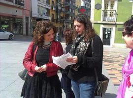 Reunión de Podemos Xixón con los trabajadores del ERA 