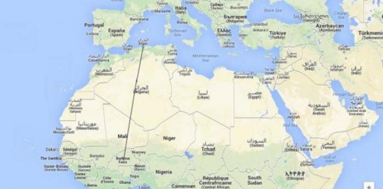 Confirman que avión de Air Algerie se estrelló con 126 personas a bordo 