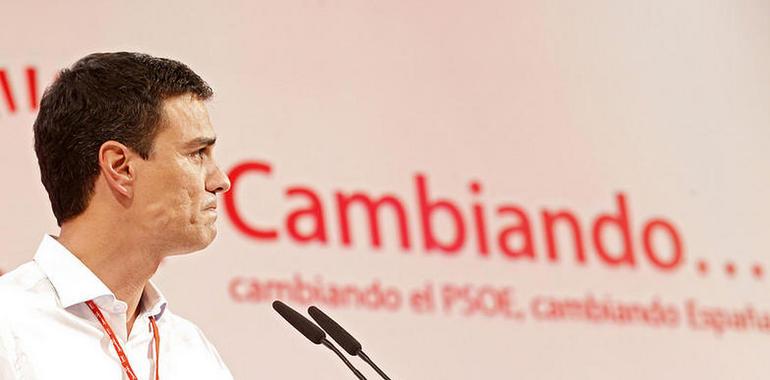 "Aquí está el PSOE, en pie y en marcha para volver a cambiar España una vez más
