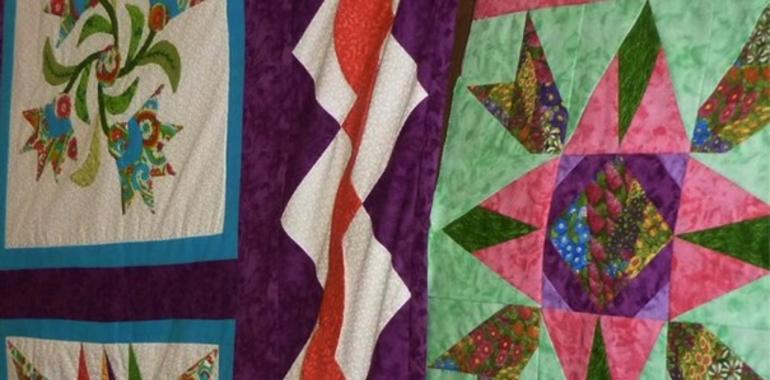 El #patchwork más guapu se expone en Navelgas