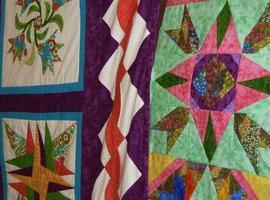 El #patchwork más guapu se expone en Navelgas