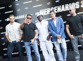 Antonio Banderas, Sylvester Stallone, Wesley Snipes, Jason Statham y Kellan Lutz en Marbella