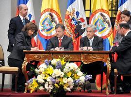 Presidente Santos destaca la Alianza Pacífico con Chile, Perú y México