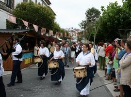 El Intercéltico homenajea en Tapia a la banda de música La Filarmónica