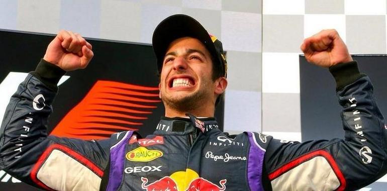 Ricciardo se lleva la victoria en Bélgica