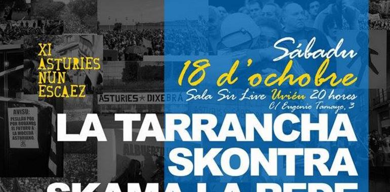 XI Conciertu “Asturies Nun Escaez” empobináu a l’alcordanza y reivindicación de la revolución d’Ochobre