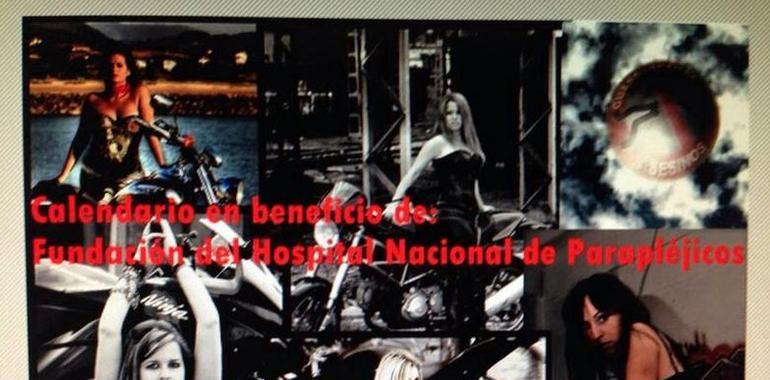 Moteras asturianas protagonizan el Calendario Moteros Solidarios 2015, pro Parapléjicos