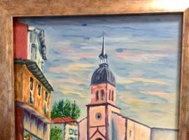 #Pintura:#Anadeli #García expone en el Ayuntamiento de #Allande
