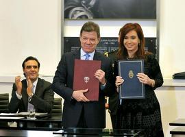 Visita oficial del presidente Santos a Argentina marca el descongelamiento de relaciones 
