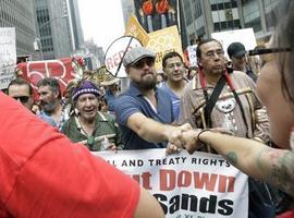 Leonardo DiCaprio exige a líderes mundiales unirse contra el cambio climático  