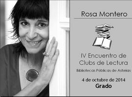 Rosa Montero en el IV Encuentro de Clubs de Lectura de Grado