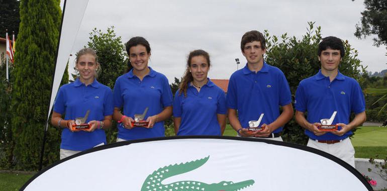 Ana Sanjuán y Manuel Elvira  campeones del Lacoste La Llorea