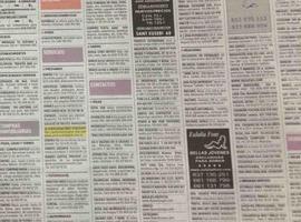 FORO reprocha al Ejecutivo asturiano que dé su publicidad a medios con anuncios de prostitución