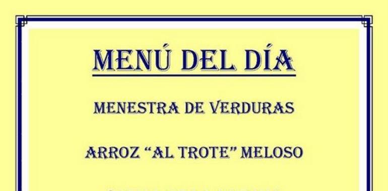 ¿Arroz al trote meloso hoy en Tupas, junto al HUCA