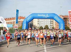 Pedro Nimo y Beatriz Álvarez vencen en la  #Sanitas #MARCARunningSeries de Gijón