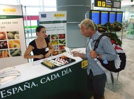 Medio millón de turistas extranjeros experimentan las excelencias de las frutas y verduras españolas 