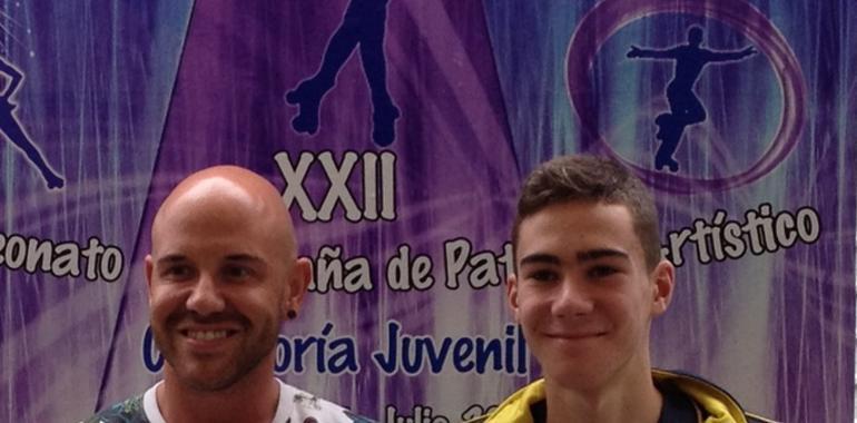 Diego, único asturiano en la Copa de Europa de Patinaje Artístico