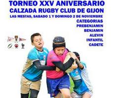 Torneo XXV Aniversario – Gijón Cup, organizado por el Calzada Rugby Club de Gijón