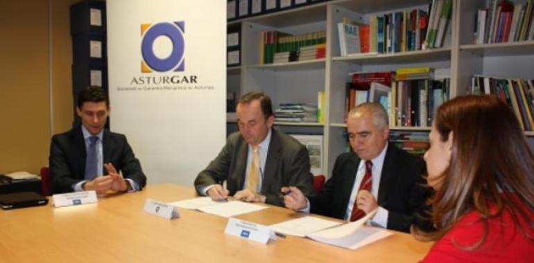 Asturgar y BBVA firman un convenio para facilitar la financiación de las pymes asturianas