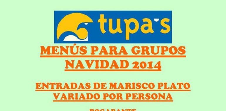 Elige tu menú de Navidad en la oferta del TUPAS