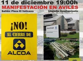 Semana de marchas contra el Gobierno en defensa del empleo en Alcoa y en Asturias