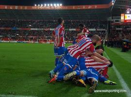 Tarde histórica para el #Sporting: Victoria, récord y coliderato