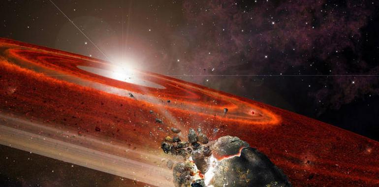 Los orígenes de un sistema planetario vistos desde el desierto de Atacama