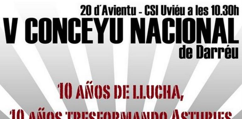 Darréu cellebra’l so V Conceyu Nacional
