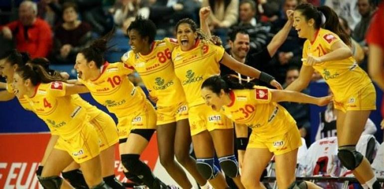 Medalla de plata para #las guerreras en el Europeo de Balonmano