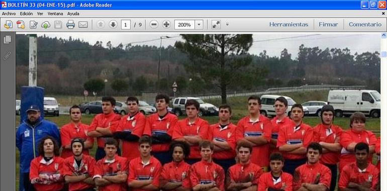La selección asturiana de rugby prepara el Campeonato de España