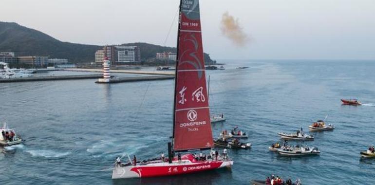 Volvo Ocean Race - Dongfeng gana la etapa 3 y hace historia