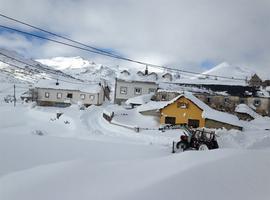 Aemet anuncia más nieve para el sábado en Asturias