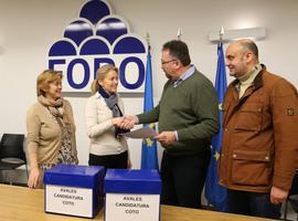 Cristina Coto formaliza su candidatura en #FORO y agradece los 1630 avales recibidos