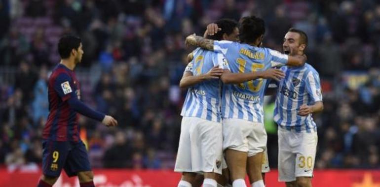 El Barcelona cae derrotado ante el Málaga 