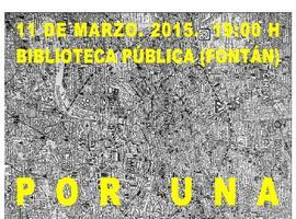 Presentación del Manifiesto "Por una verdadera participación ciudadana en Oviedo"
