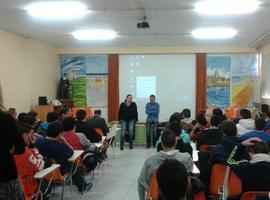 La prevención de riesgos laborales ha llegado este año a más de 22 centros de Secundaria y FP