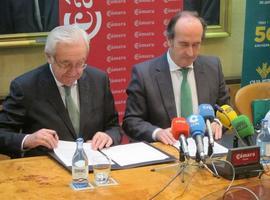 Caja Rural de Asturias se adhiere al Club Cámara de la entidad en Oviedo