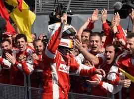 Vettel y Ferrari relanzan el mundial de F1 en Malasia y Alonso prepara China